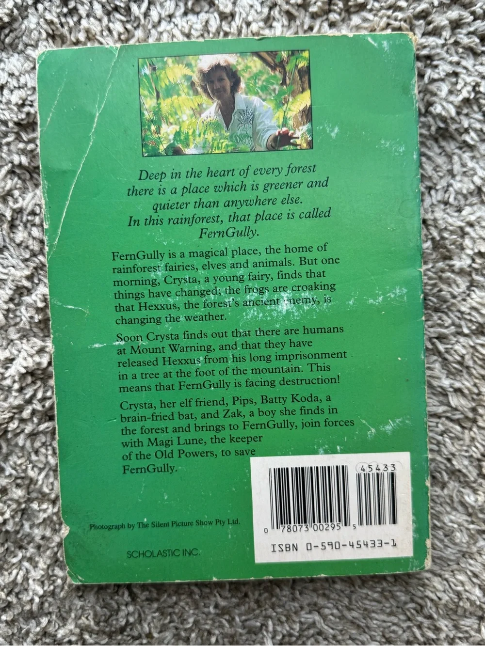 FernGully The Last Rainforest Movie Tie-In Paperback Book by Diana Young Vintage